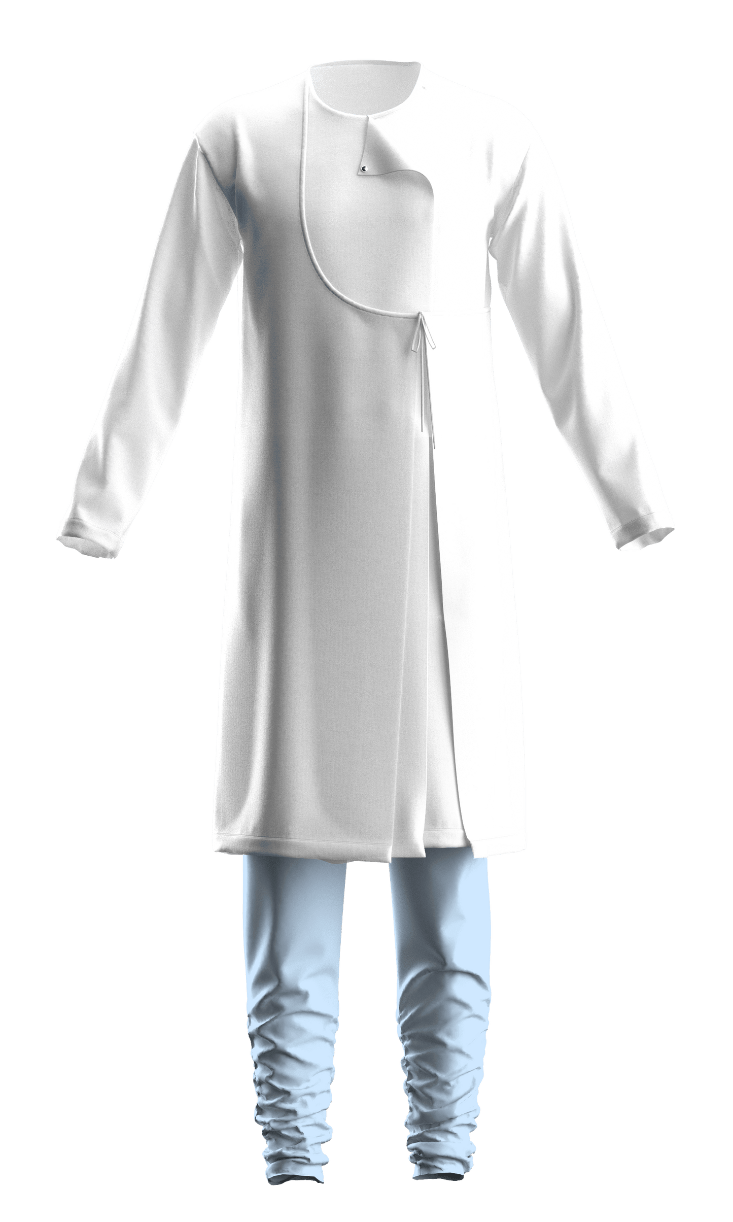 Asymmetrical Kurta Set