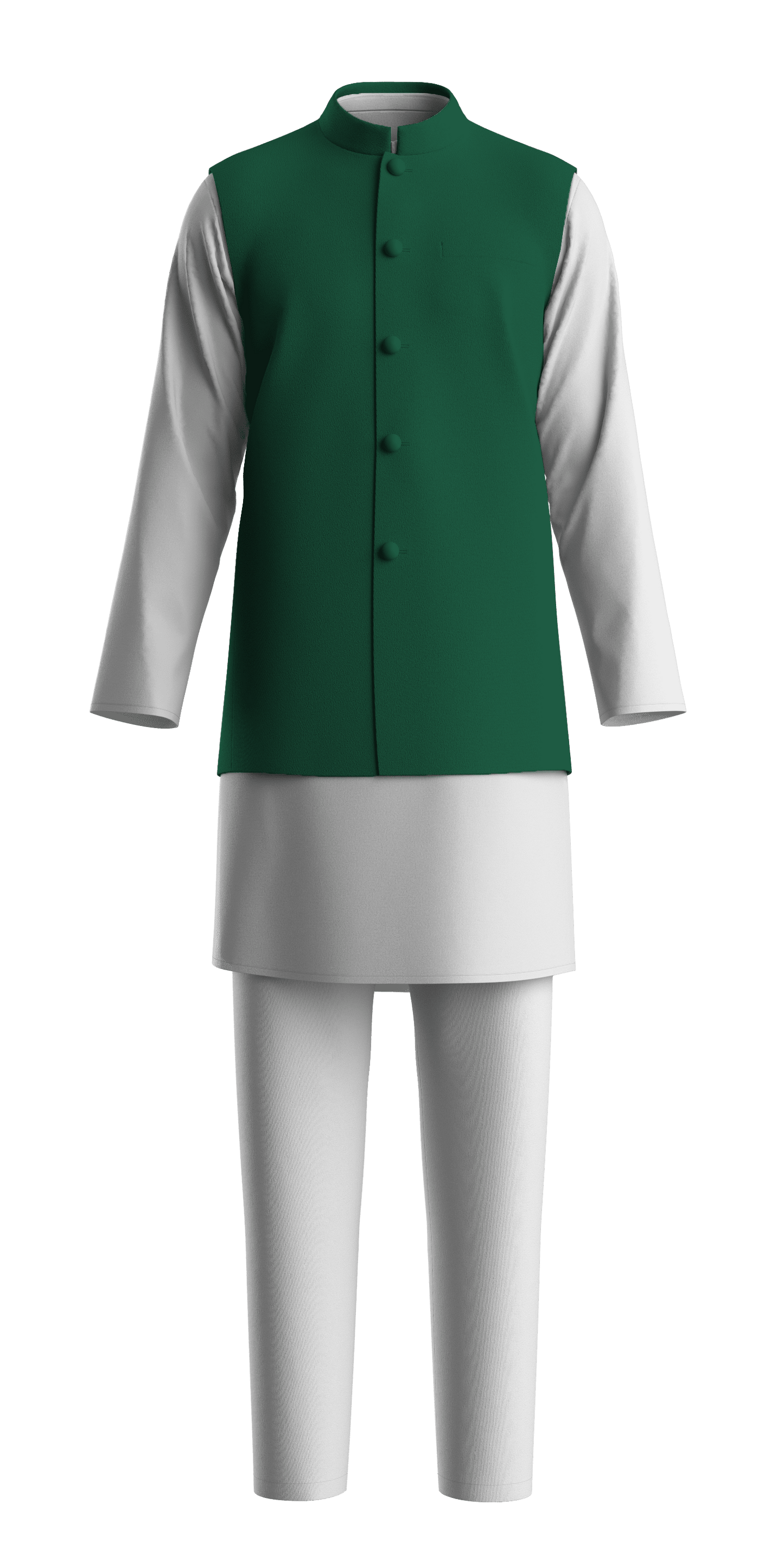 Nehru Vest Set