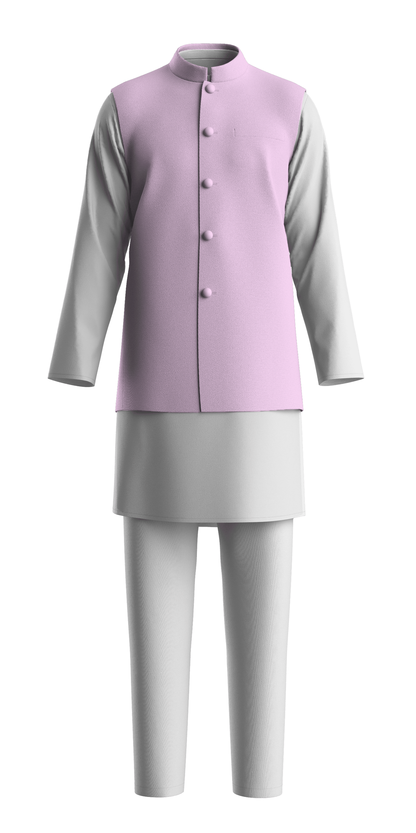 Nehru Vest Set