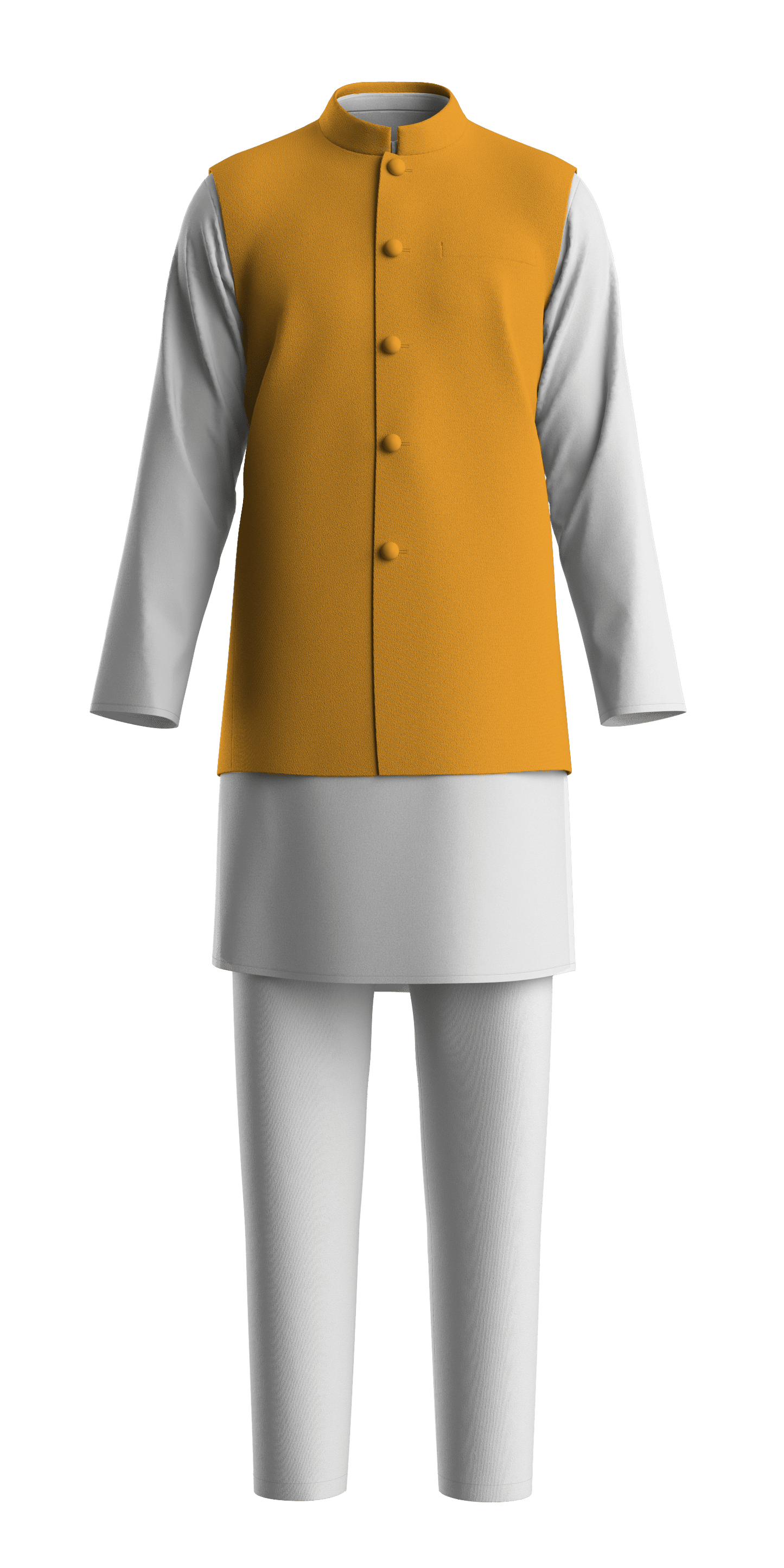 Nehru Vest Set