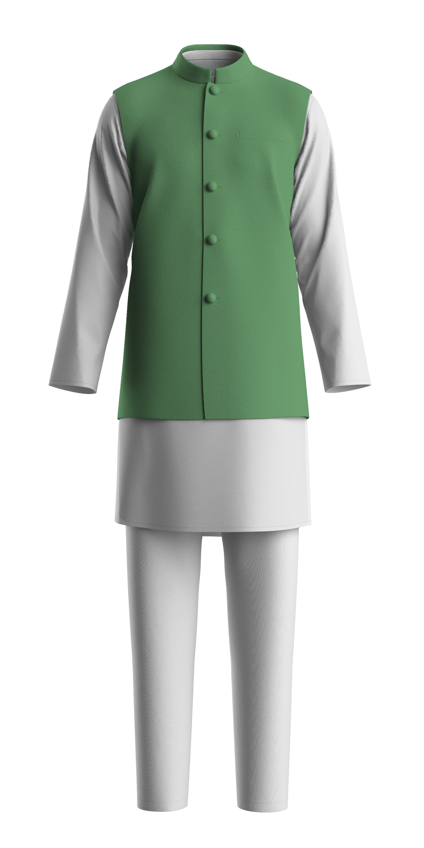 Nehru Vest Set