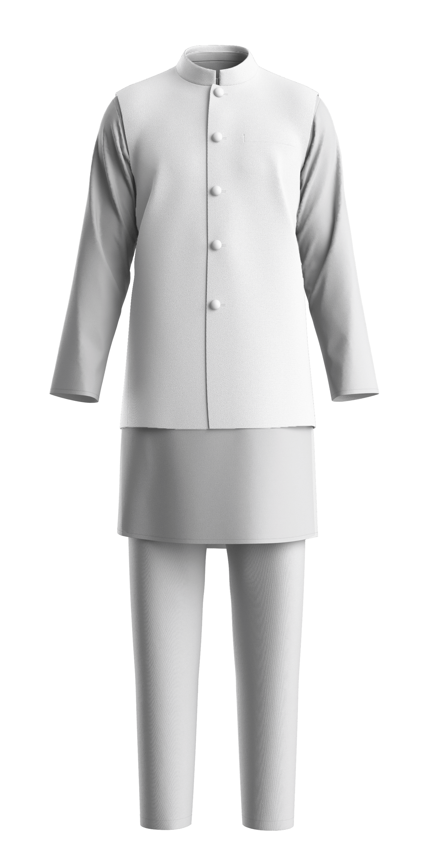 Nehru Vest Set