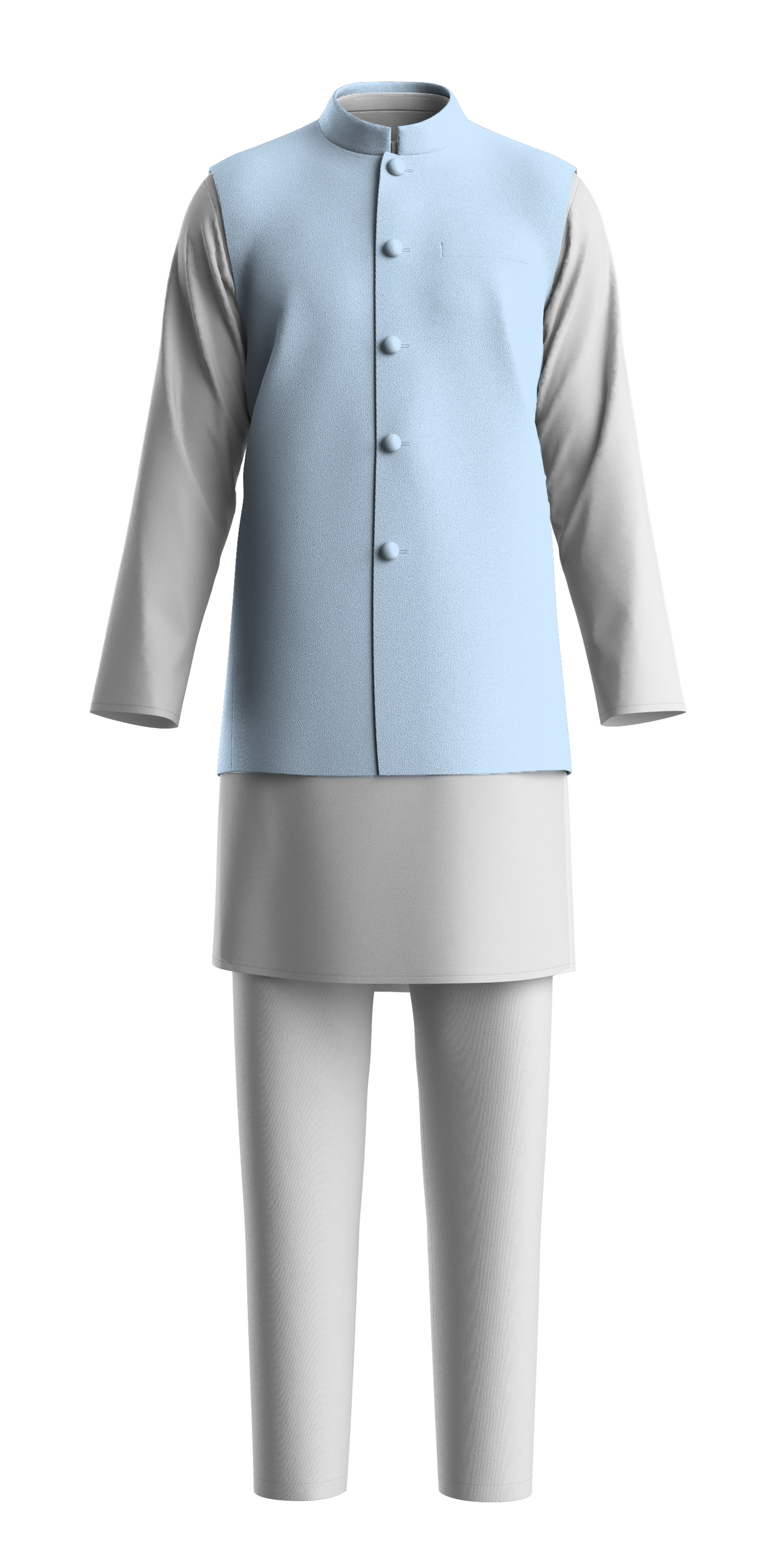 Nehru Vest Set