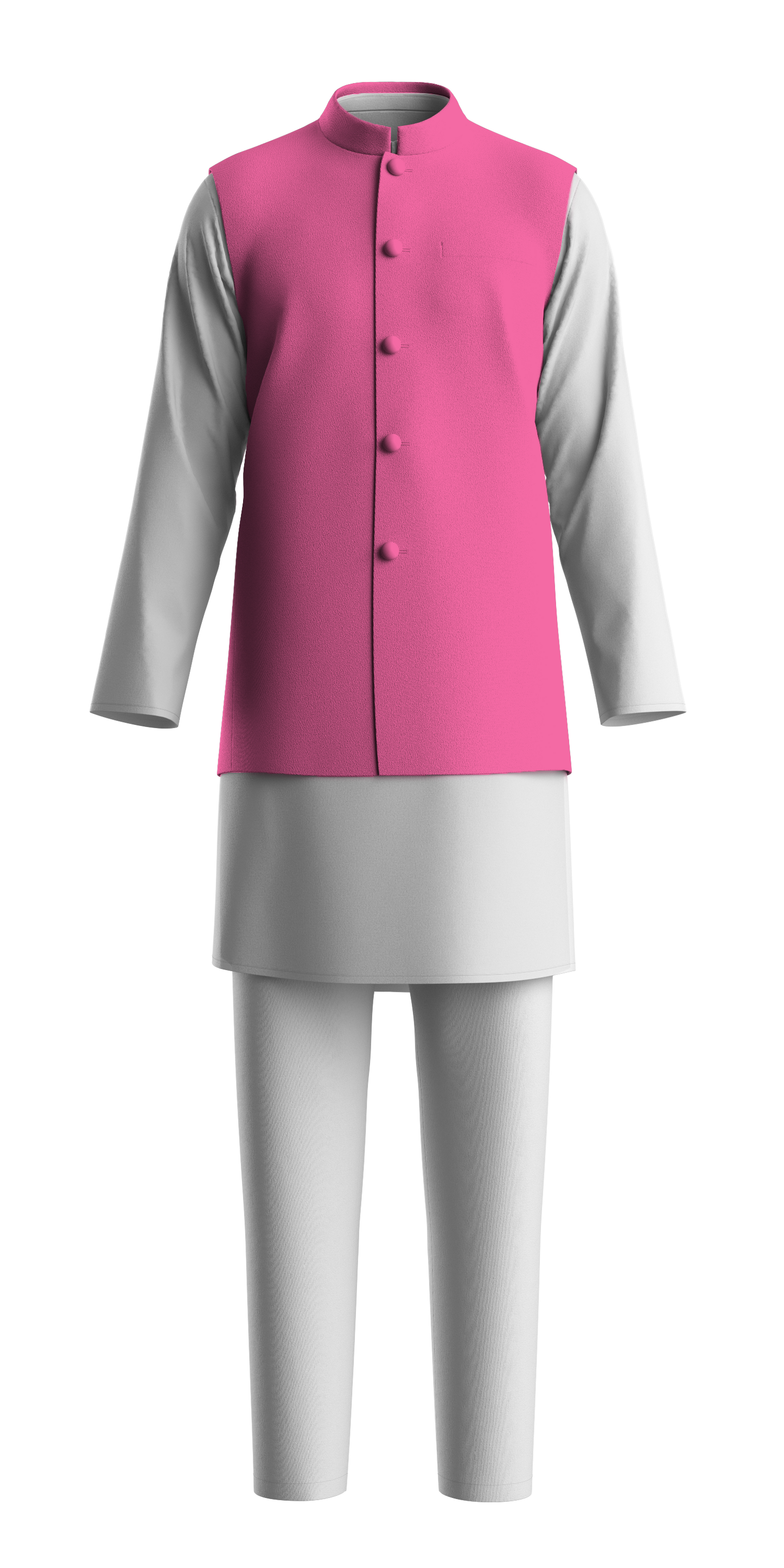 Nehru Vest Set