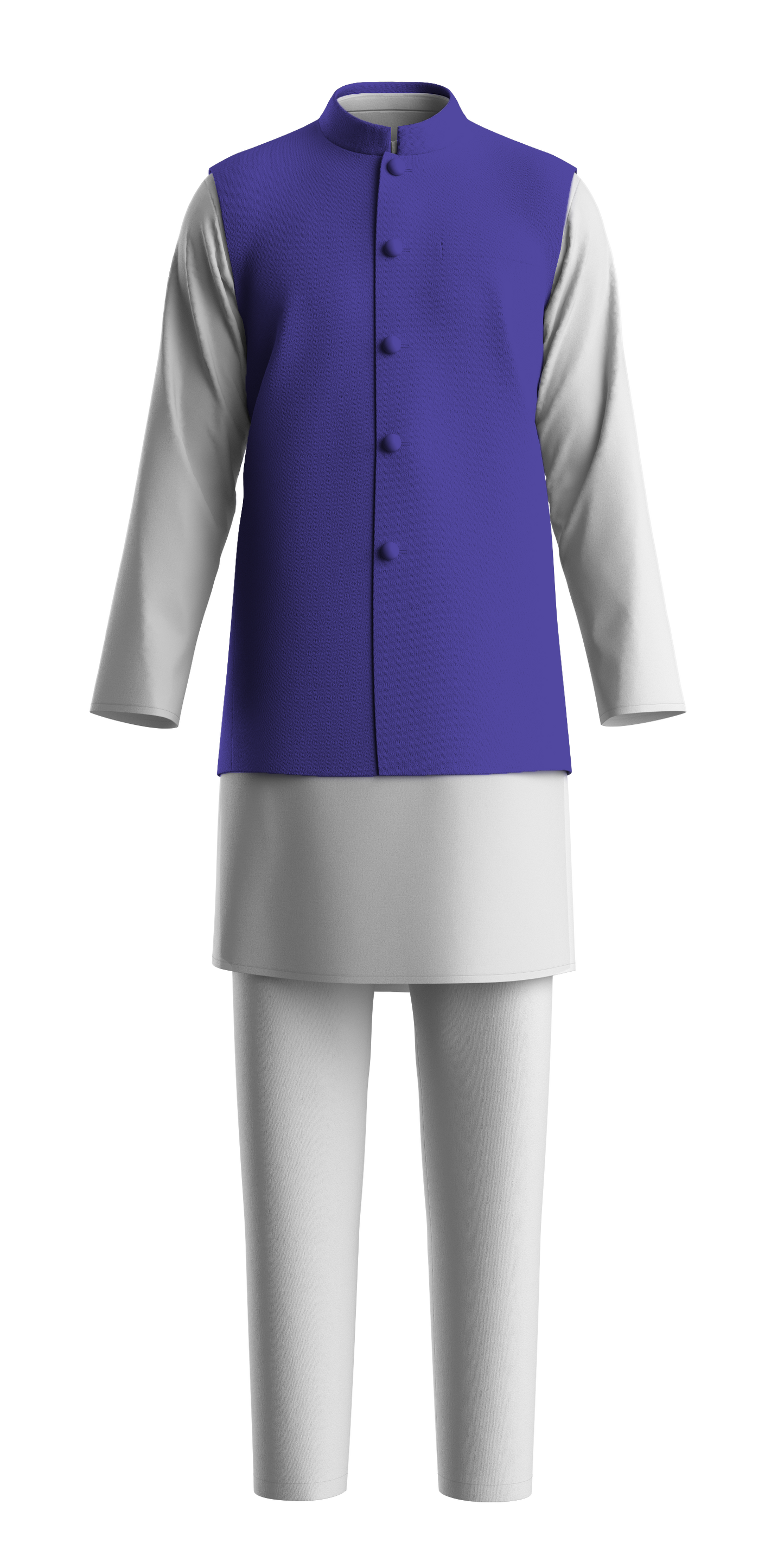 Nehru Vest Set