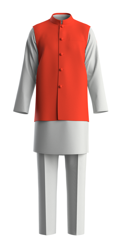 Kurta With Vest Set